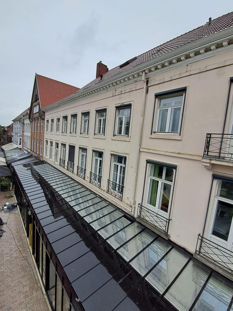 Liège projeté hôtel Brugge
