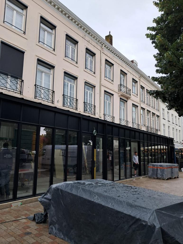 Liège projeté hôtel Brugge