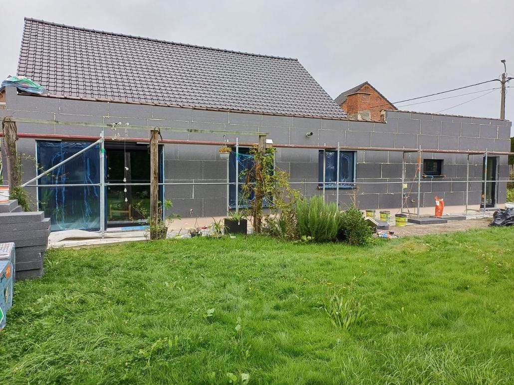 Gevelisolatie en spuitkurk zemst