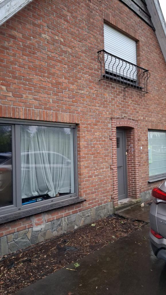 Isolation de façade et crepi à Oudenburg