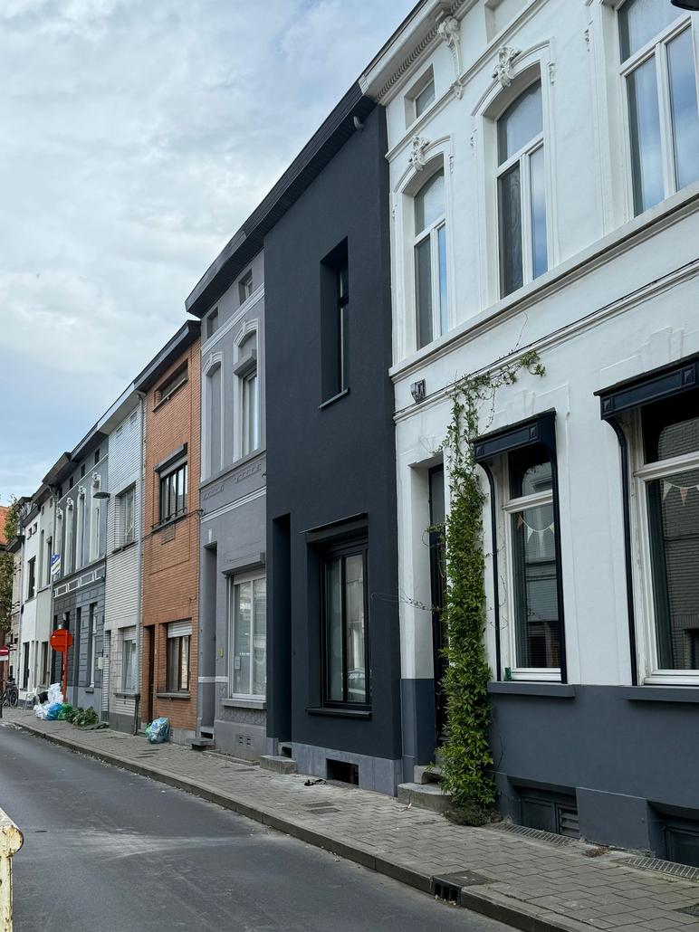 Isolation et crepi de liège à Gentbrugge