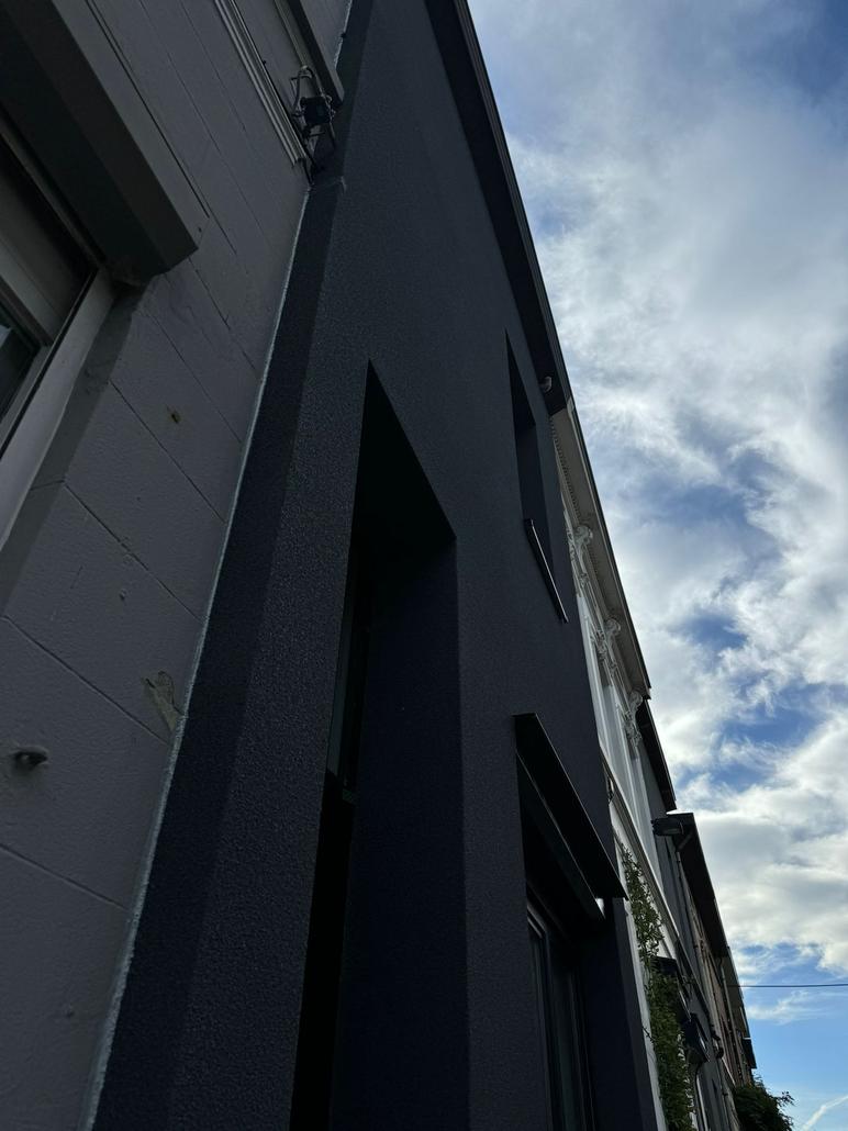 Isolation et crepi de liège à Gentbrugge