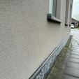 Rénovation de façade à Moerbeke: liège projeté