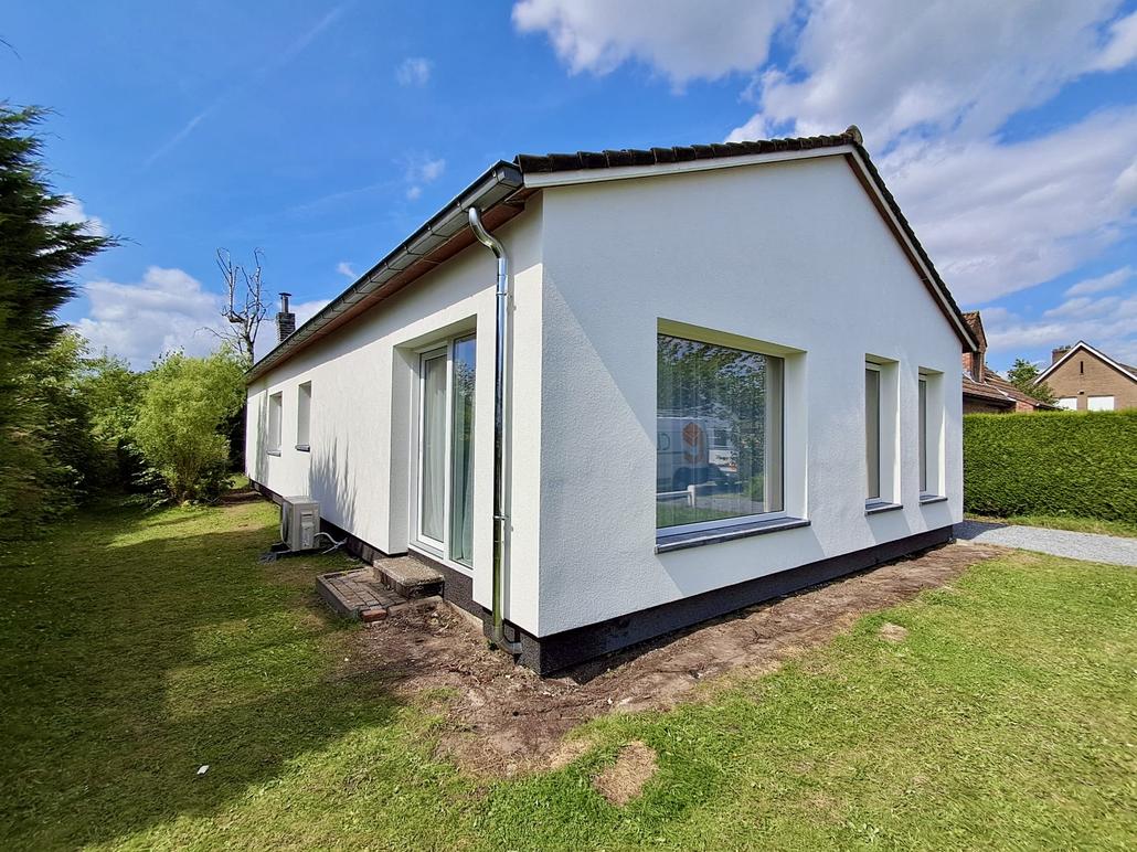 Isolation de façade crepi de Pinte