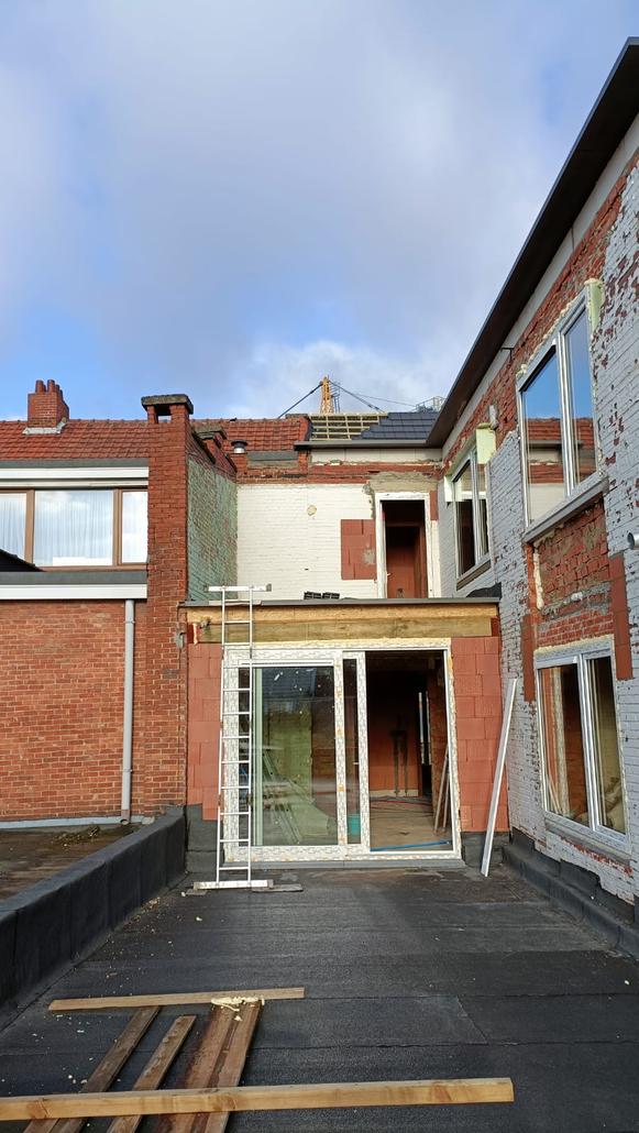 Isolation et crepi a Kapellen