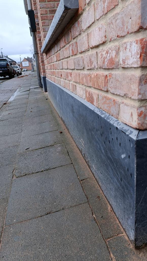 Steenstrips woning te Hamme