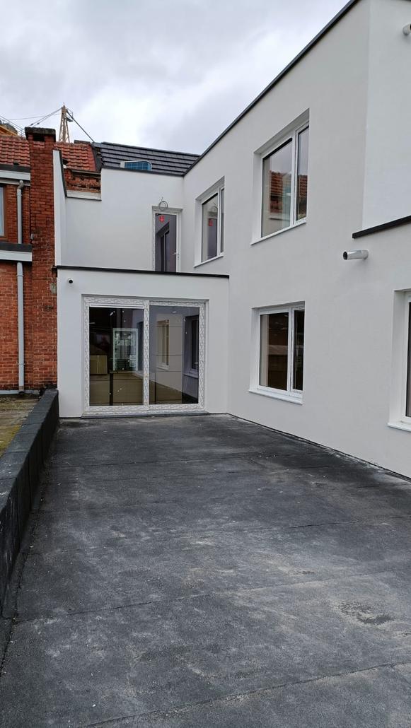 Isolation et crepi a Kapellen