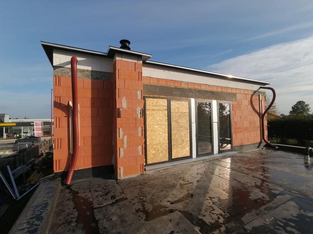 isolation facade liege projete a Gavere