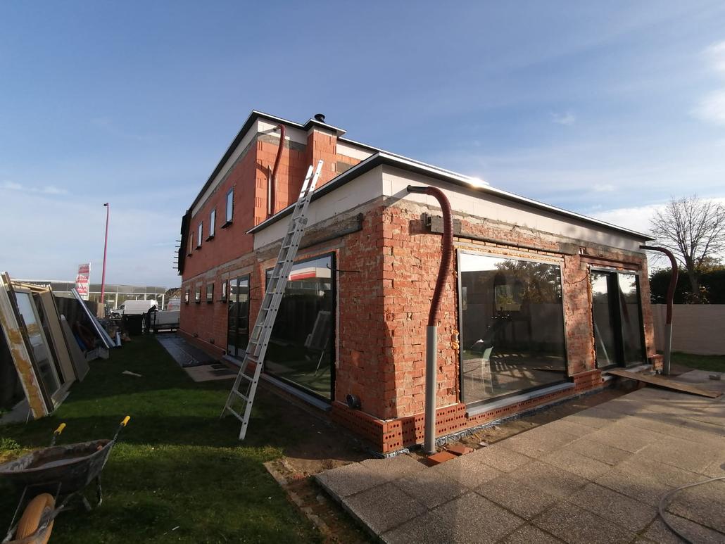 isolation facade liege projete a Gavere