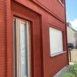 Renovation de facade avec liege projete Sint-Niklaas
