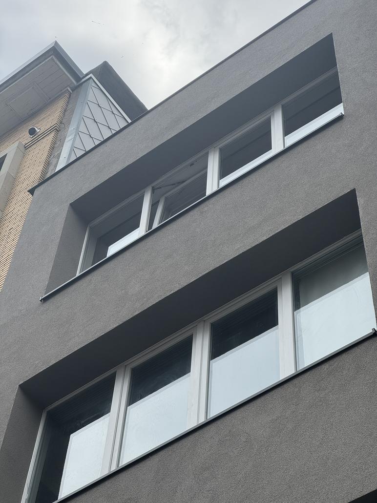 Rénovation de façade d’un appartement à Anvers