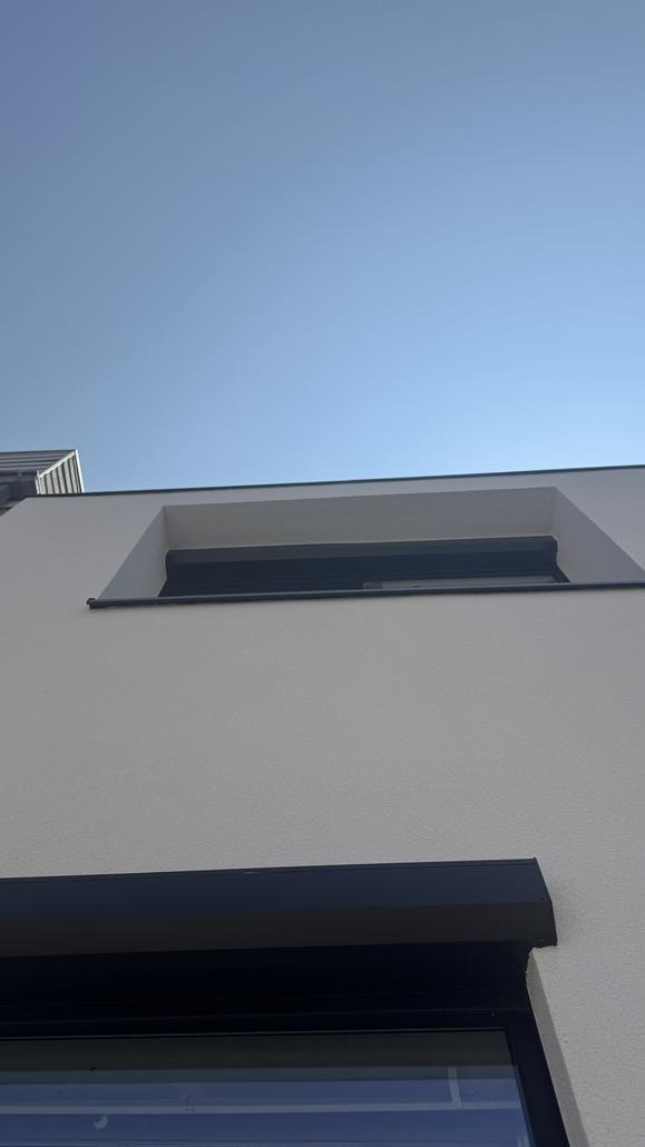 Crepi blanc et isolation à Wetteren