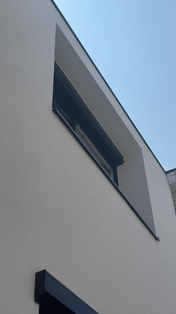 Crepi blanc et isolation à Wetteren