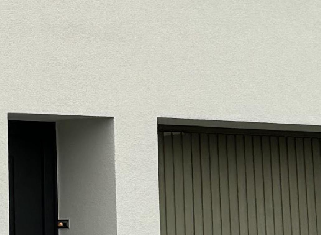 Isolation de façade et crepi blanc à Eeklo