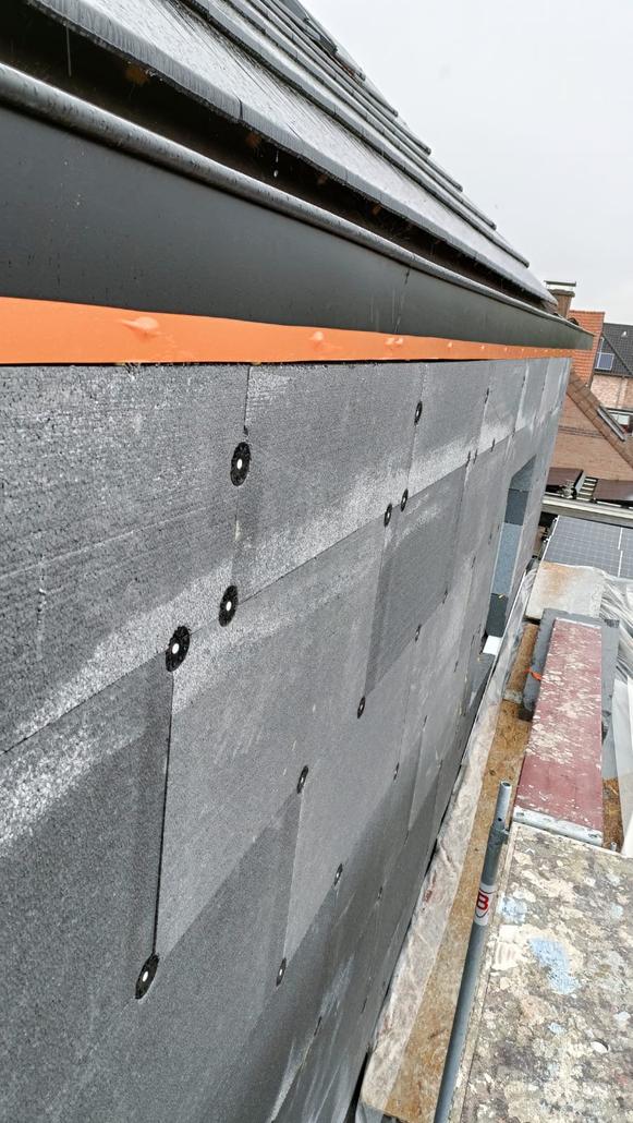 Isolation de façade et crepi à Asse