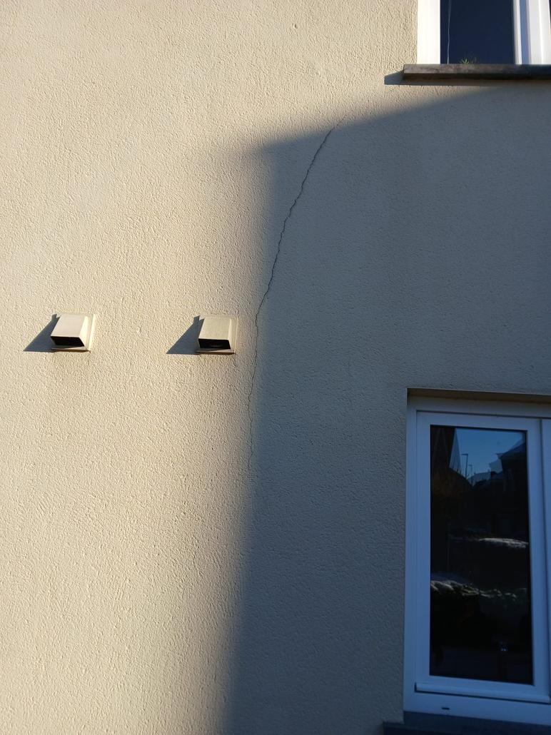 Crepi sur façade latérale à Tervuren