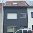Crepi anthracite sur maison mitoyenne à Zwijndrecht