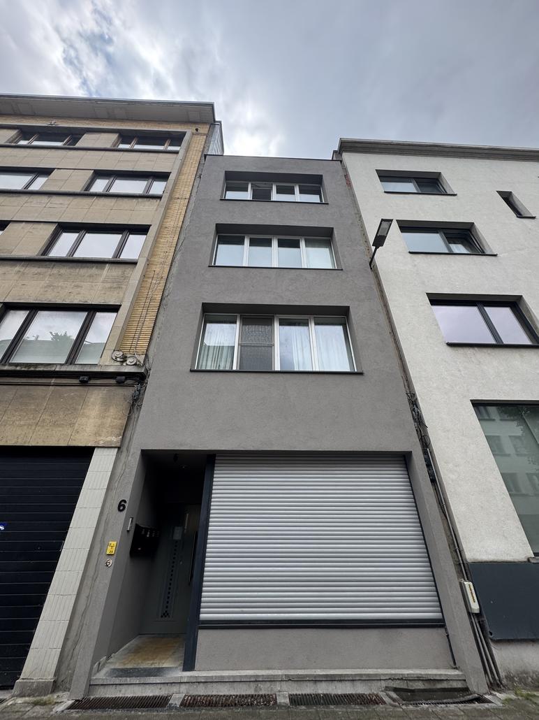 Rénovation de façade d’un appartement à Anvers