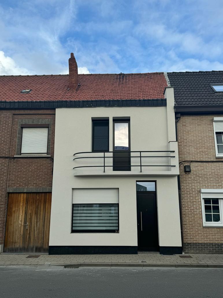 Rénovation de façade avec crepi à Hamme