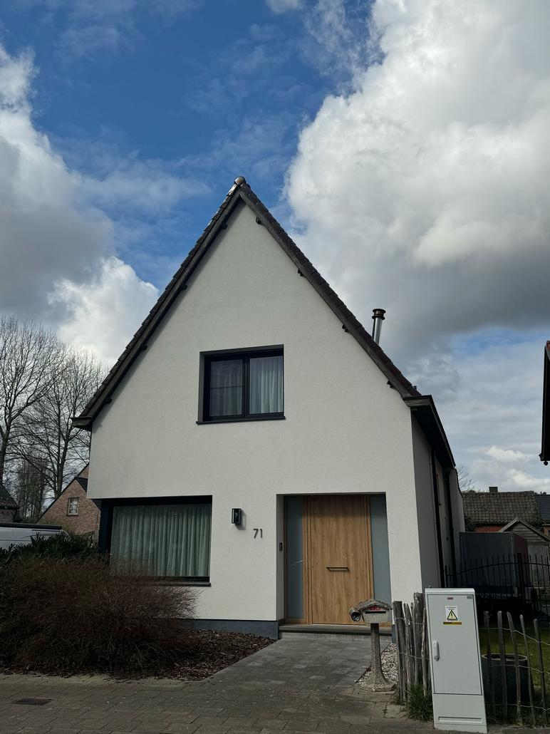 Gevelisolatie met crepi in De Klinge