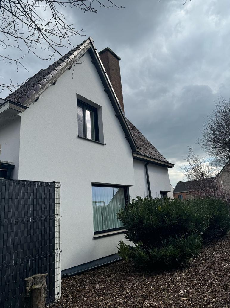 Gevelisolatie met crepi in De Klinge