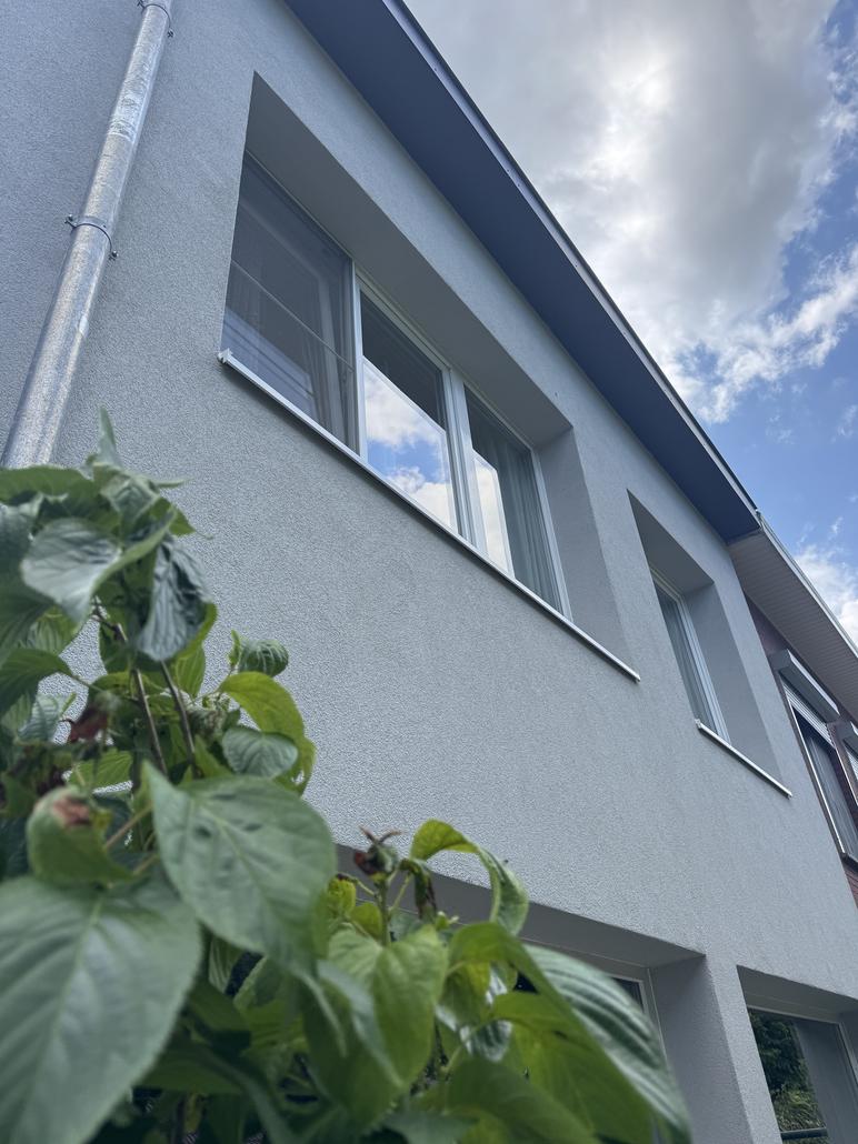 Rénovation de façade en crepi à Kalmthout