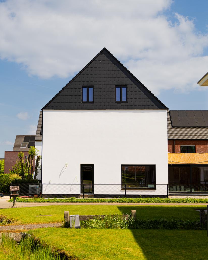 Rénovation de façade avec crepi à Ranst