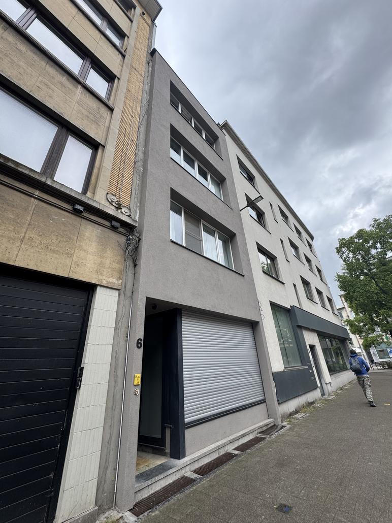 Rénovation de façade d’un appartement à Anvers