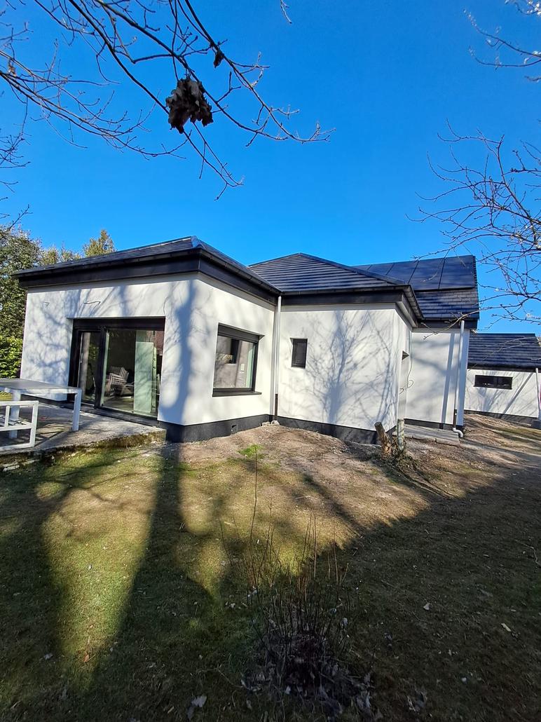 Rénovation de façade avec crepi à Oostakker