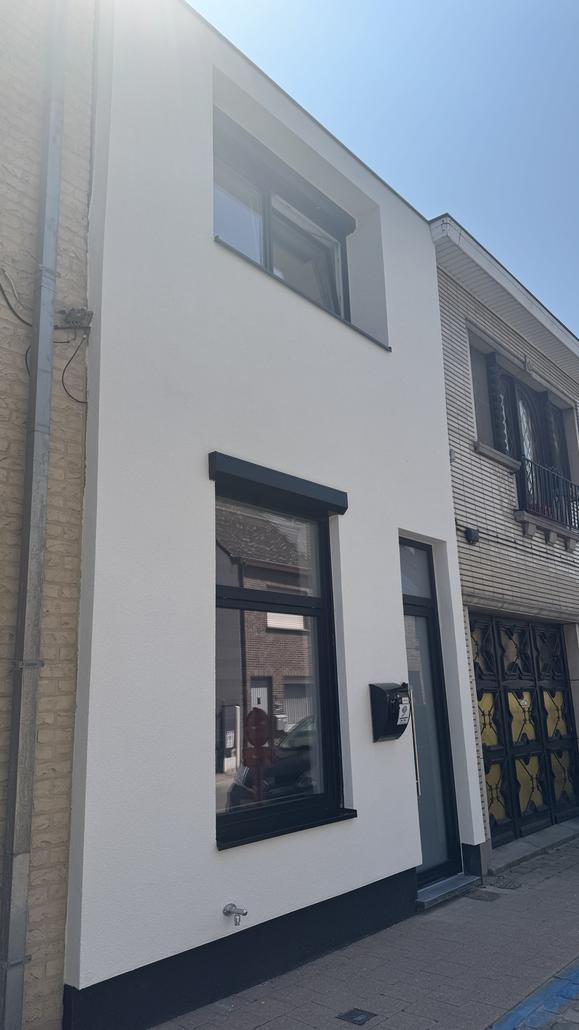 Crepi blanc et isolation à Wetteren