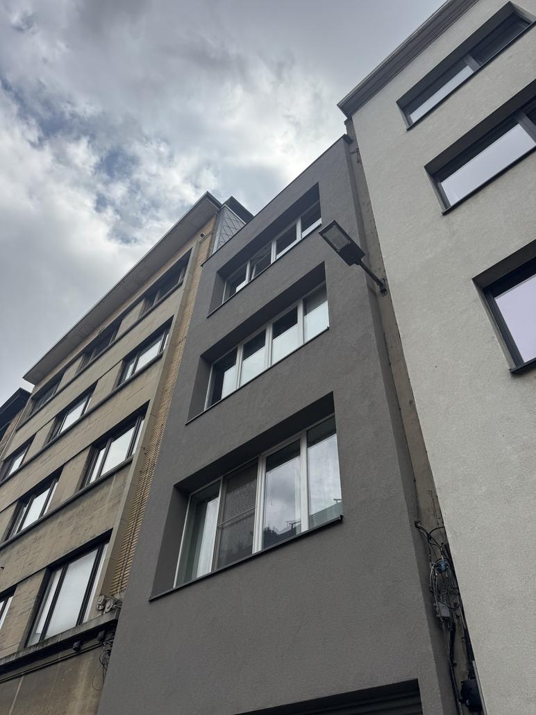 Rénovation de façade d’un appartement à Anvers