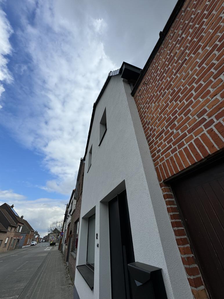 Isolation de façade et crepi à Sint-Gillis-Waas