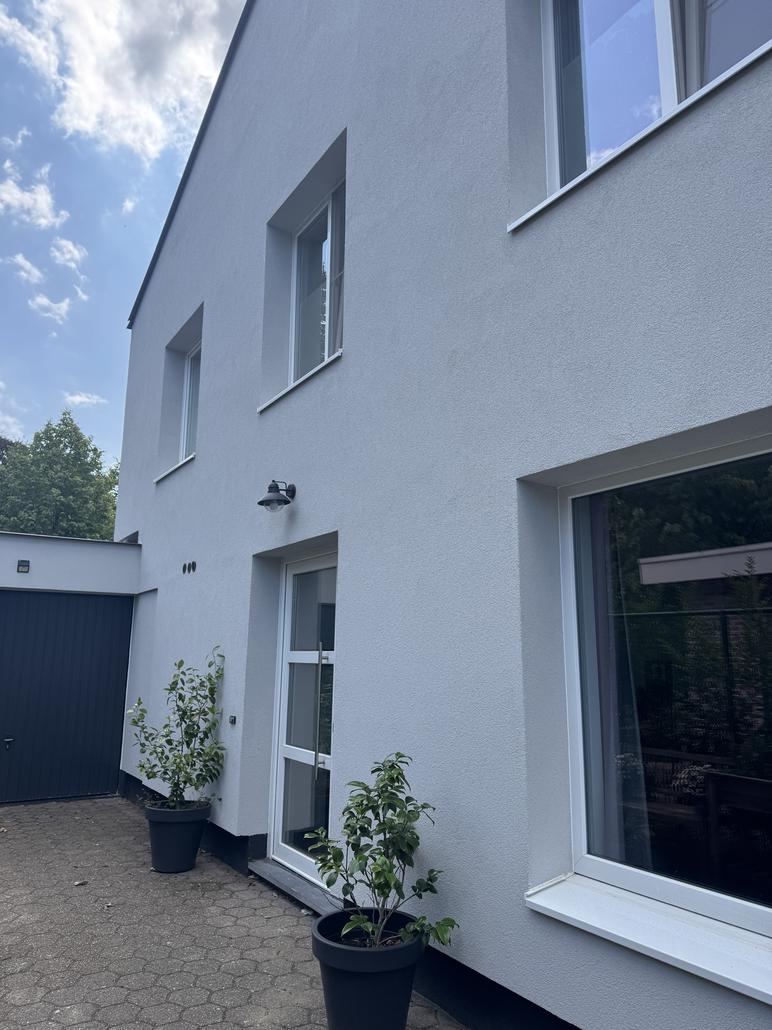 Rénovation de façade en crepi à Kalmthout