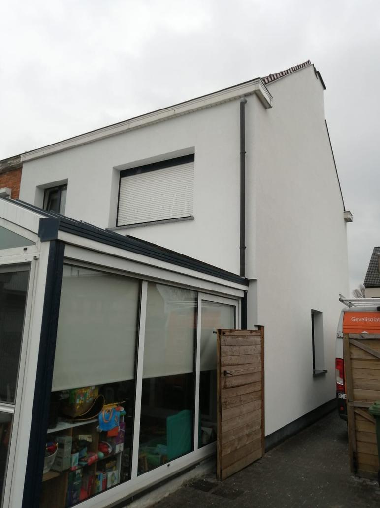 Crepi et isolation de façade à Nieuwkerken-Waas