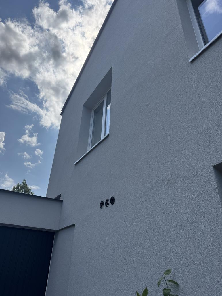 Rénovation de façade en crepi à Kalmthout