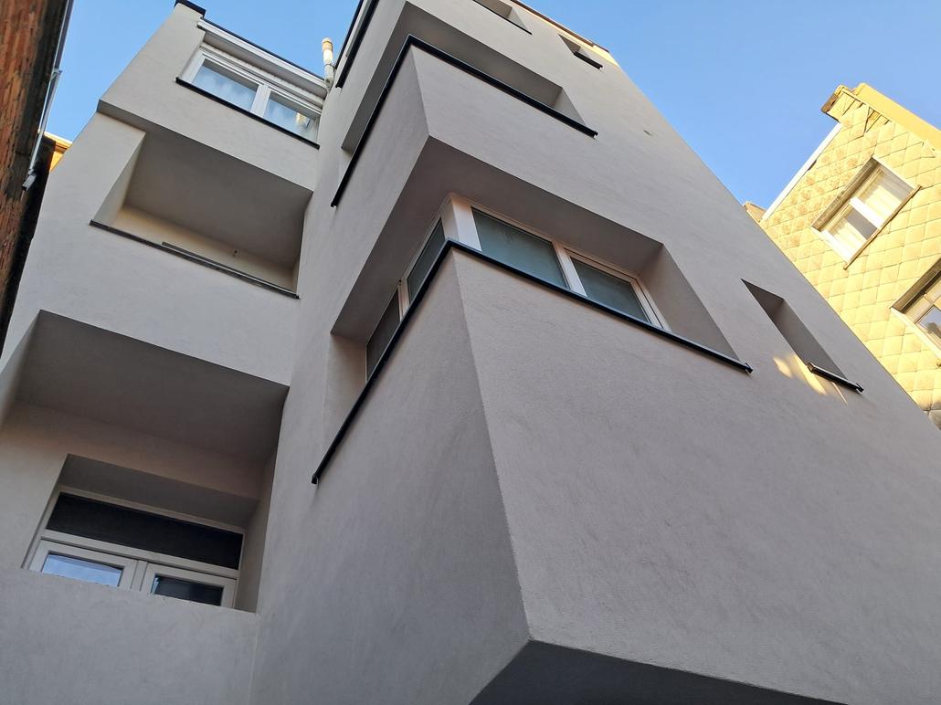 Rénovation de façade d’un appartement à Anvers