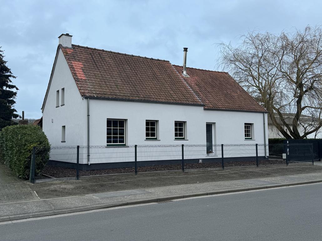 Isolation de façade et crepi à Evergem