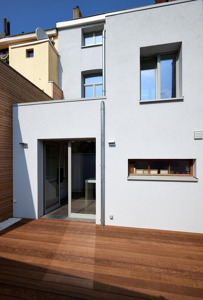 Crepi bois facade arriere