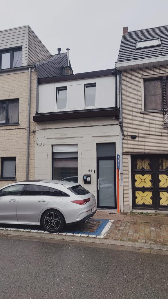 Crepi blanc et isolation à Wetteren