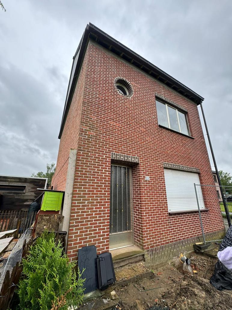 Rénovation de façade avec crepi à Ranst