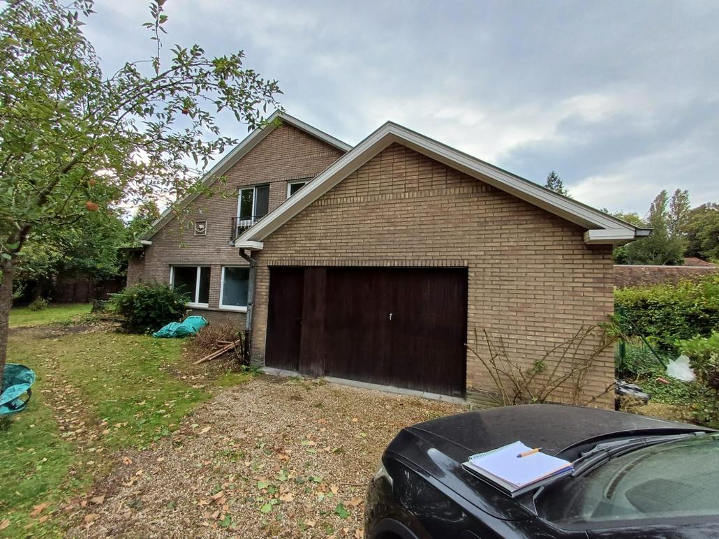 Rénovation de façade avec crepi à Oostakker