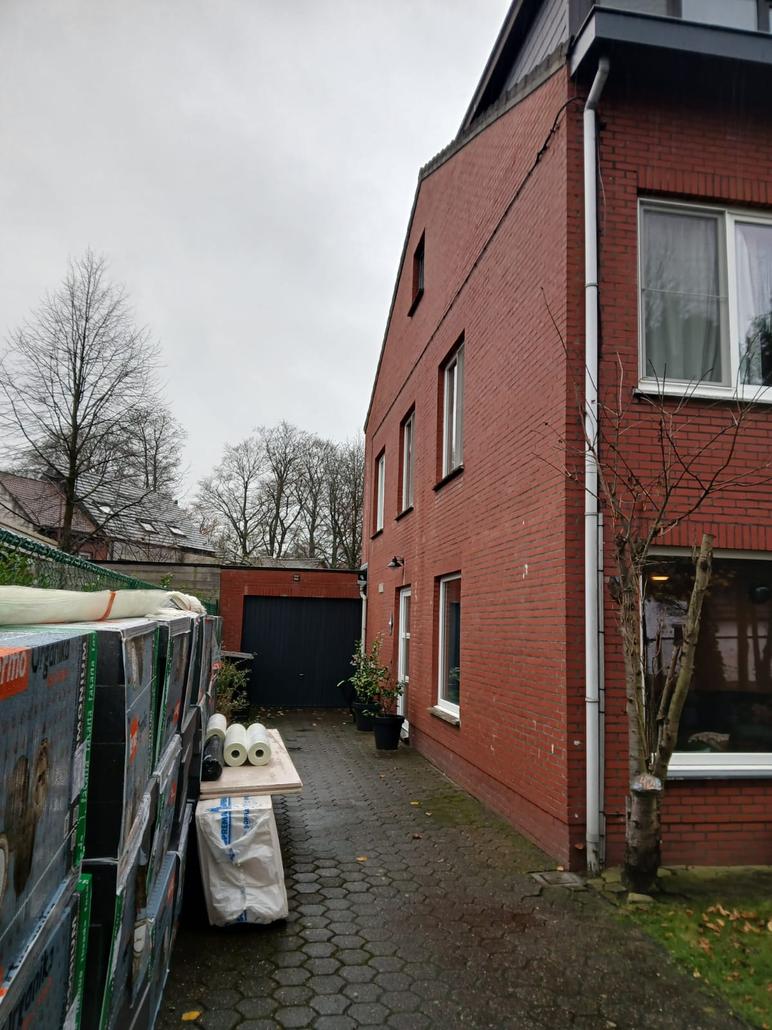 Rénovation de façade en crepi à Kalmthout