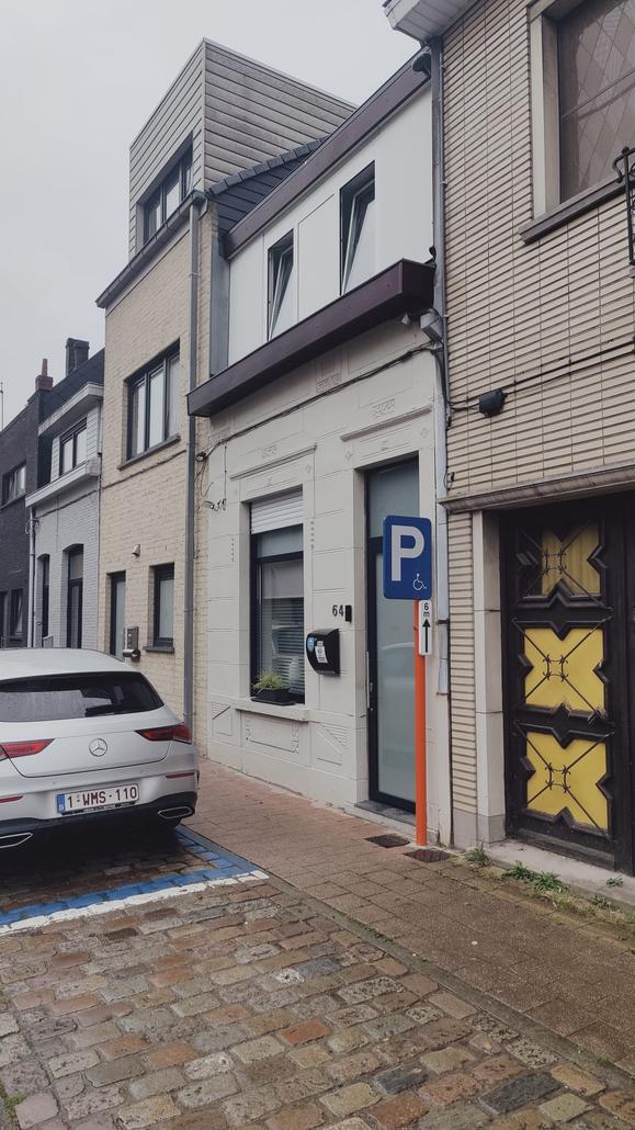 Crepi blanc et isolation à Wetteren