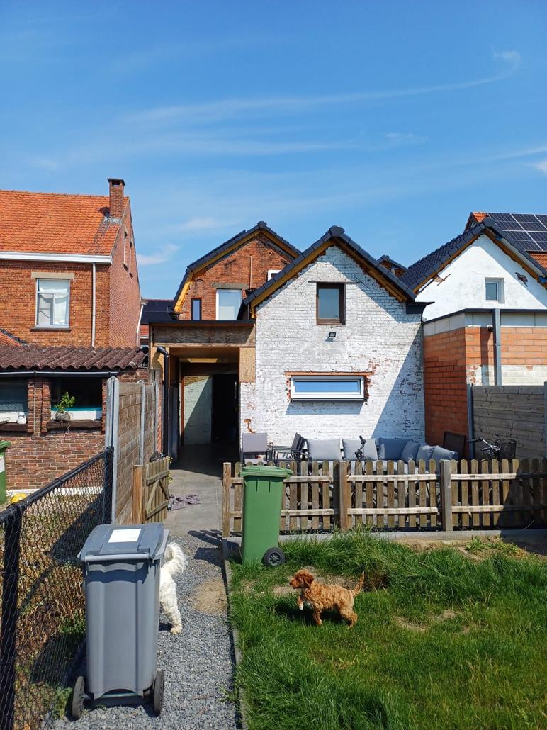 Isolation de façade et crepi à Sint-Gillis-Waas