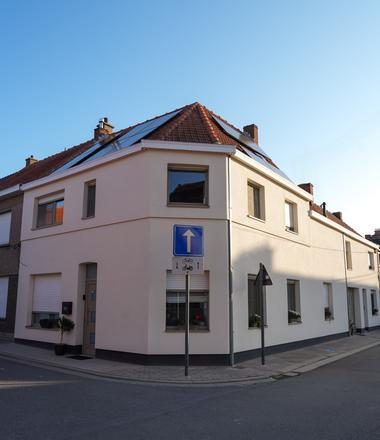 Gevelisolatie met crepi in Moerzeke