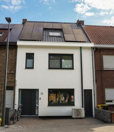 Gevelisolatie met crepi in Bornem