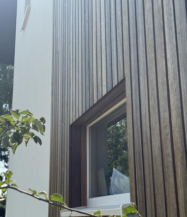 Gevelrenovatie met crepi te Lokeren