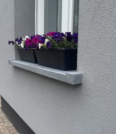 Grijze crepi gevel in Zaventem