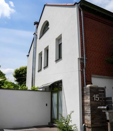 Crepi gevelrenovatie Oud-Heverlee Gevelisolatie met crepi in Oud-Heverlee en alu details