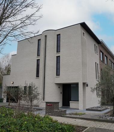 Spuitkurk gevelrenovatie Aartselaar Spuitkurk rechtstreeks op gevel in Aartselaar renovatie